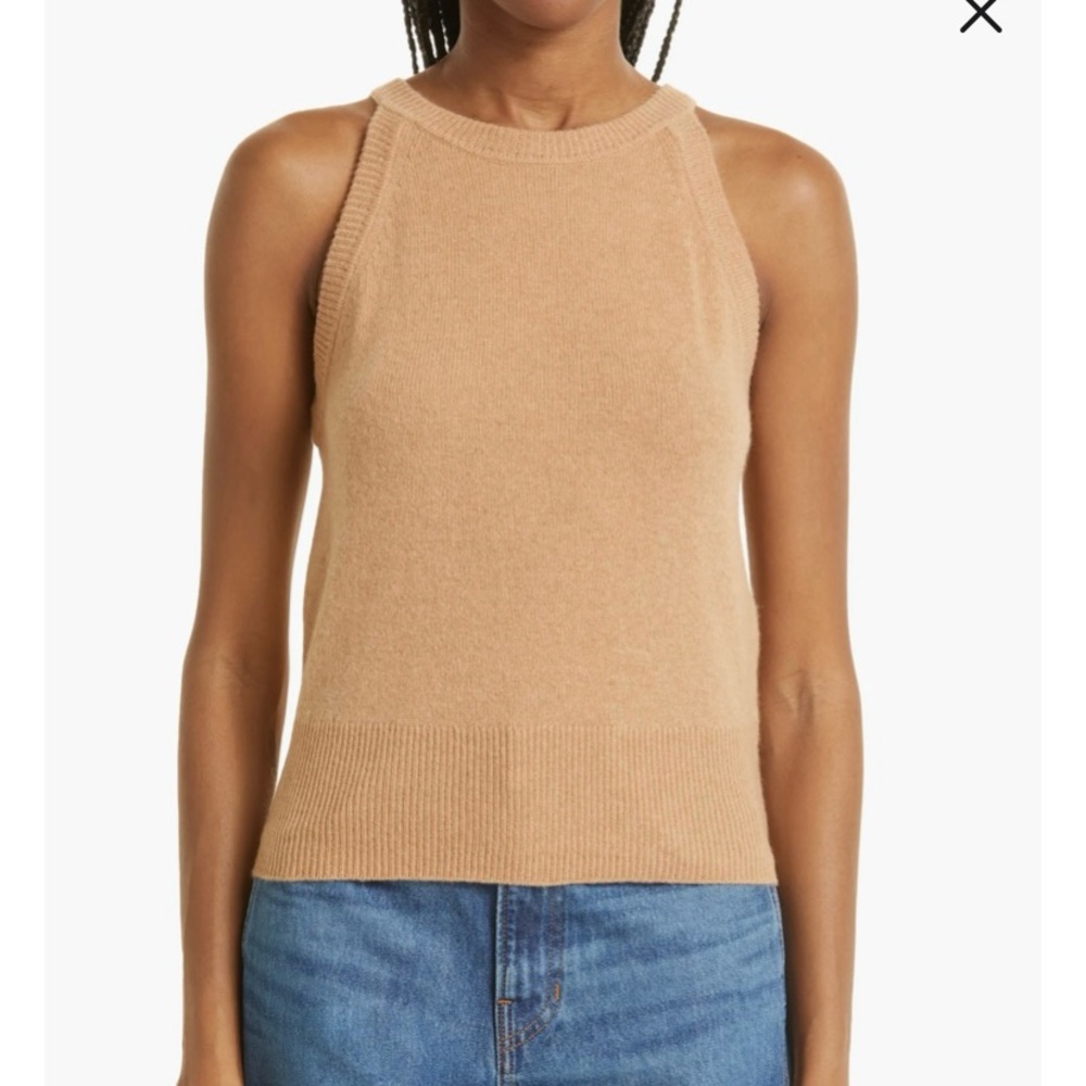 Veronica Beard Myrick Cashmere Sweater Tank